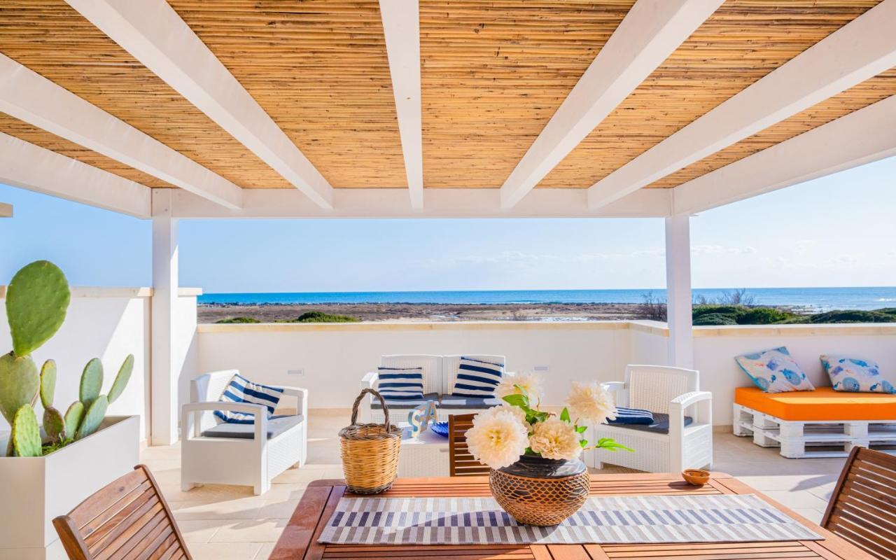 Villette Lux Fronte Spiaggia - Торре-Пали Экстерьер фото