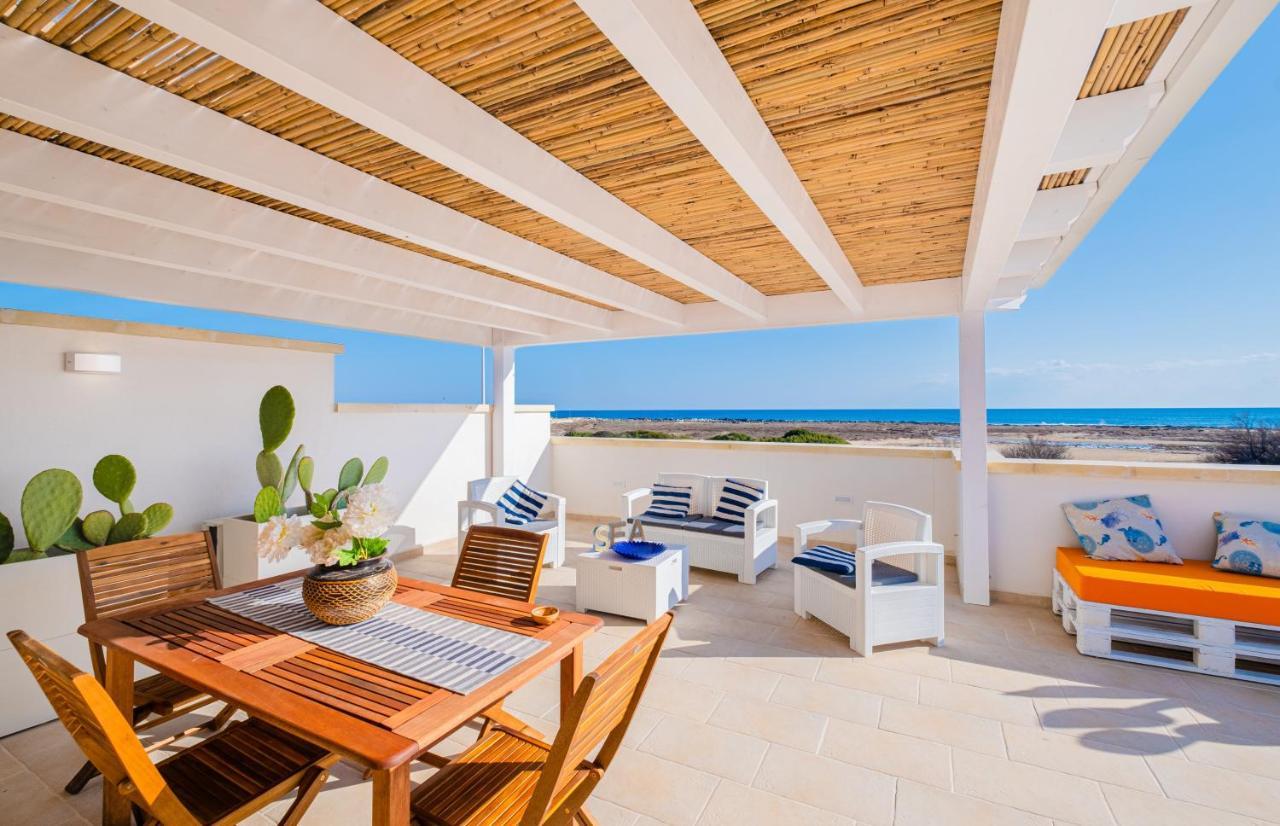 Villette Lux Fronte Spiaggia - Торре-Пали Экстерьер фото