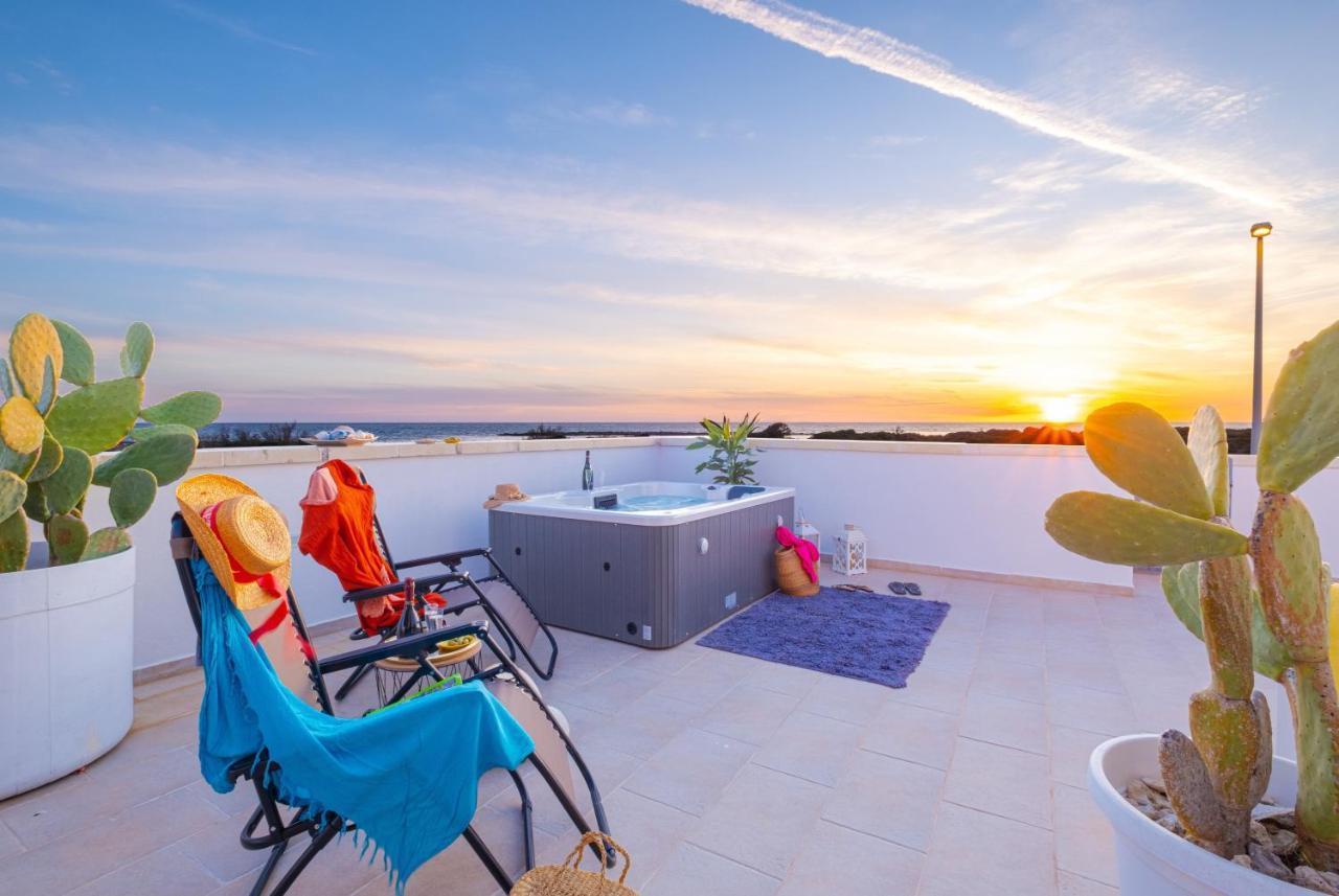 Villette Lux Fronte Spiaggia - Торре-Пали Экстерьер фото