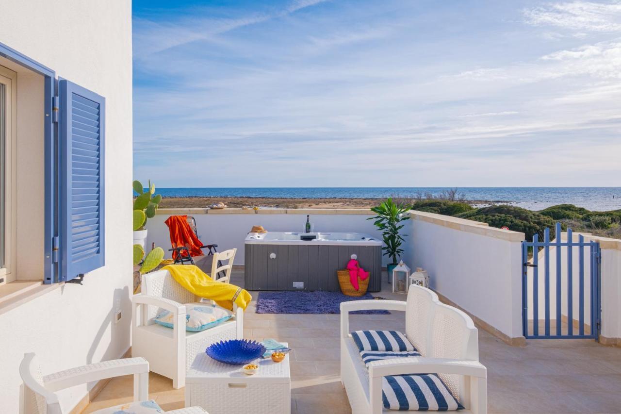 Villette Lux Fronte Spiaggia - Торре-Пали Экстерьер фото