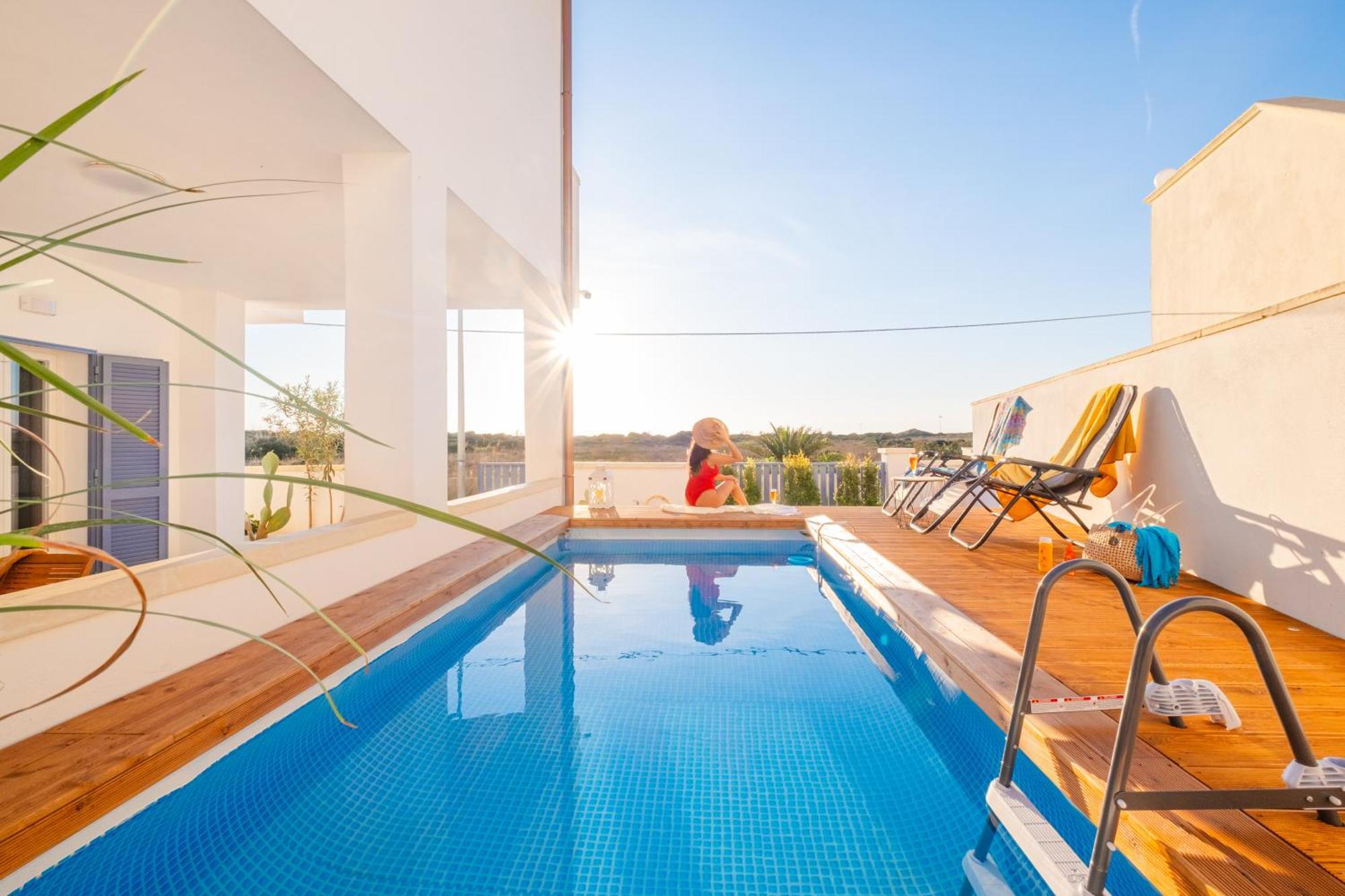 Villette Lux Fronte Spiaggia - Торре-Пали Экстерьер фото